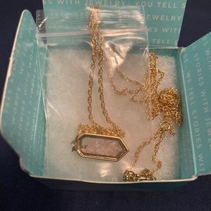 Origami Owl Calm Crystal Pendant Necklace